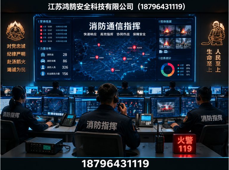 十堰应急指挥系统展示图